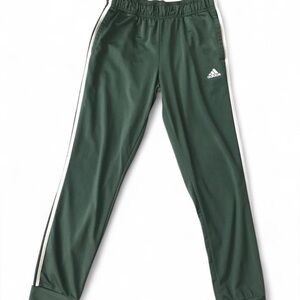 Adidas 3-Stripe Joggers Track Pants | Dark Green | Men’s Size Large